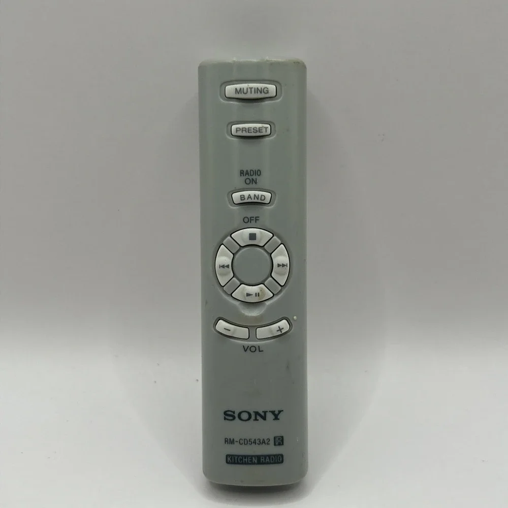 Sony RM-CD543A2 OEM Original Kitchen Radio Remote Control